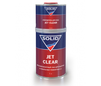 SOLID. JET CLEAR прозрачный лак-экспресс  + отвердитель (1л+0.5л)