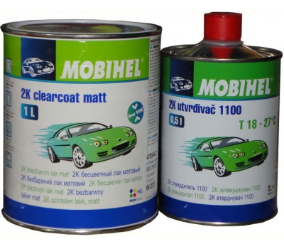 Mobihel  47056422 low VOC прозрачный матовый акриловый лак + отвердитель (1л+0.5л)