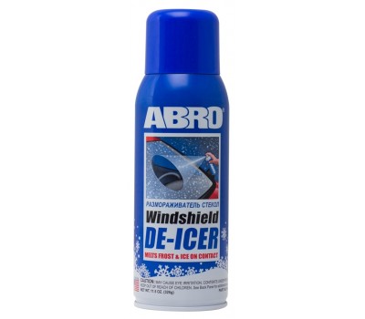 ABRO. Размораживатель стекол (WD-400) спрей, 340г