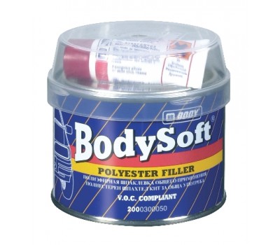 Body 211. Soft, шпаклевка полиэфирная универсальная  с отвердителем 0.38кг