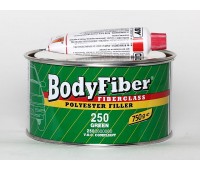 Body 250. Fiber-Soft  шпаклевка полиэфирная со стекловолокном с отвердителем, 0.75 кг