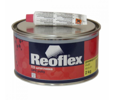 REOFLEX.  Шпатлевка со стекловолокном Glass fiber,  2 кг
