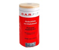 CarFit. (1-202-2700) Маскировочная пленка 270см х 20м с клеющей лентой