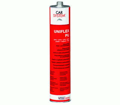 CarSystem. (148924) Uniflex-PU герметик полиуретановый (чёрный), 310 мл